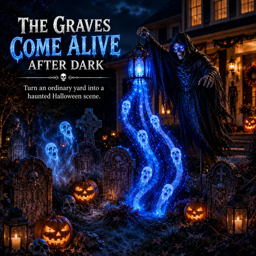 🎁Animated Halloween Garden Light Collection💀