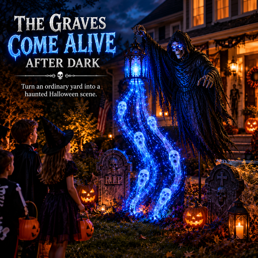 🎁Animated Halloween Garden Light Collection💀