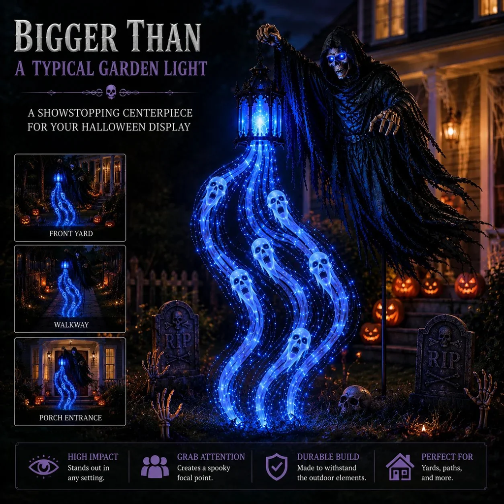 🎁Animated Halloween Garden Light Collection💀