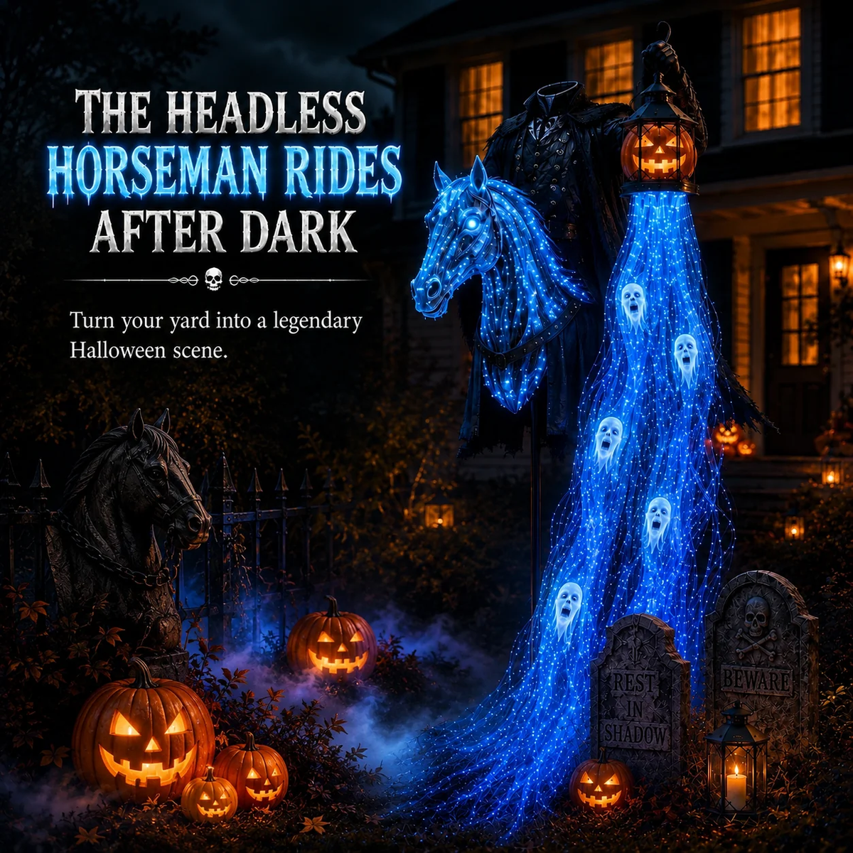 🎁Animated Halloween Garden Light Collection💀